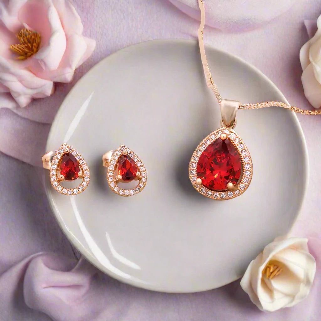 Velvet | Zircon Jewelry Set Beauty Prologue